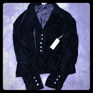 Black Velvet Blazer